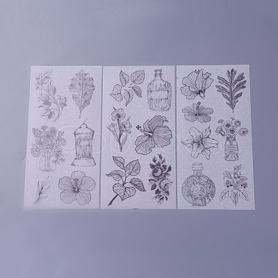 Scrapbook Stickers DIY-P003-E04-1