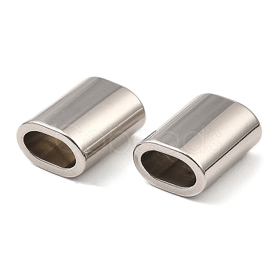 Non-Tarnish 303 Stainless Steel Slide Charms/Slider Beads STAS-D061-03C-P-1