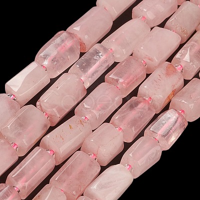 Natural Rose Quartz Beads Strands G-M403-B18-1