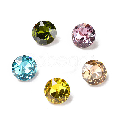 K9 Glass Rhinestone Cabochons RGLA-J035-B-TG-1