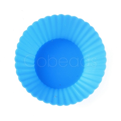 Flat Round DIY Food Grade Silicone Mold DIY-K075-31-1