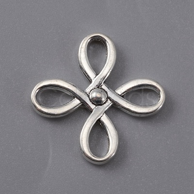 Tibetan Style Alloy Connector Charms FIND-WH0099-99AS-1