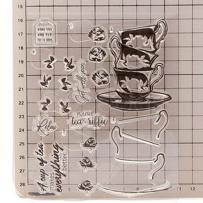 Teacup Silicone Stamps PW-WG54CA6-01-1