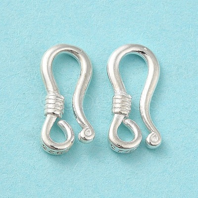 925 Sterling Silver Earring Hooks STER-K174-17B-S-1