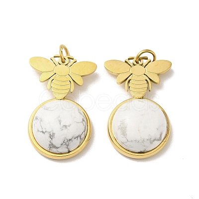 Bee Natural Mixed Stone Pendants G-H276-04-1