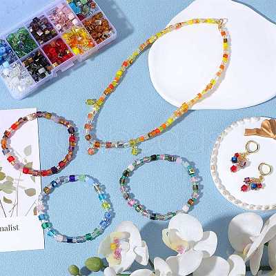 2 Bags Imitation Artificial Crystal Glass Beads GLAA-SZ0001-95C-09-1