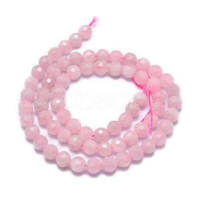 Natural Rose Quartz Beads Strands G-G792-29A-1