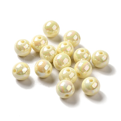 Opaque Acrylic Beads OACR-L013-021A-1