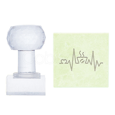 Clear Acrylic Soap Stamps DIY-WH0446-003-1