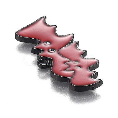 Halloween Theme Alloy Enamel Pendants ENAM-J649-08B-01-1