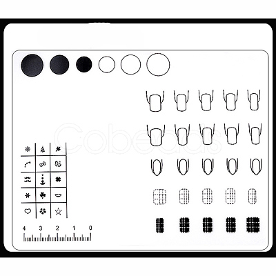 Silicone Nail Art Mat MRMJ-G001-66-1