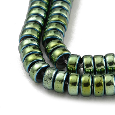 Electroplated Synthetic Non-magnetic Hematite Beads Strands G-K361-A01-03-1