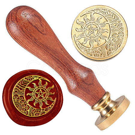 Wax Seal Stamp Set AJEW-WH0208-890-1