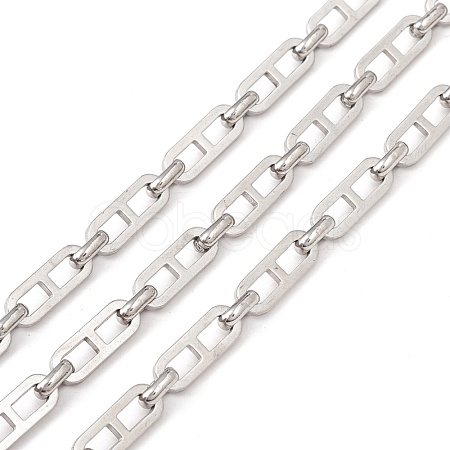 304 Stainless Steel Link Chain CHS-E023-06P-1