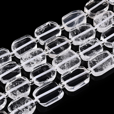 Natural Quartz Crystal Beads Strands G-T138-21-1