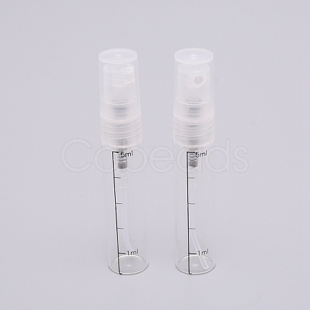 Empty Portable Glass Spray Bottles MRMJ-WH0018-89B-1