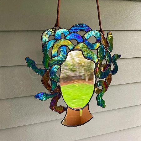 Acrylic Mirror Hanging Ornament SNAK-PW0001-60B-1