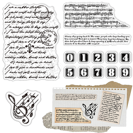 Custom PVC Plastic Clear Stamps DIY-WH0448-0124-1