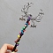 Natural Amethyst Viking Dragon Wands, Fairy Stick, 180mm