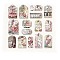 45Pcs Paper Adhesive Stickers Set, for DIY Scrapbooking, Human, 60x20mm