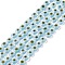 Handmade Evil Eye Lampwork Flat Round Bead Strands, Light Blue, 8x3.2mm, Hole: 1mm, about 49pcs/strand, 14.56 inch