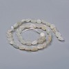 Natural White Moonstone Beads Strands G-L493-63-3