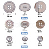   3 Style Natural Shell Buttons BUTT-PH0001-21-2
