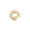 Brass Open Jump Rings KK-S369-01G-01-2