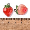 Fruit Thmem Opaque Resin Pendants CRES-M038-13-3