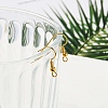 Brass Earring Hooks KK-YW0001-28G-6