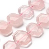 Natural Rose Quartz Beads Strands G-H078-B03-01-1