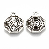 Tibetan Style Alloy Pendants TIBE-N002-08AS-LF-1