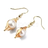 Natural Pearl Dangle Earrings EJEW-JE05261-2