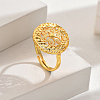 Fashionable European and American Style Wheat Lucky Cuff Ring SK2637-5-1