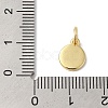 Real 18K Gold Plated Brass Enamel Charms KK-L216-001G-F03-3