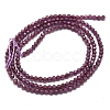 Natural Garnet Beads Strands X-G-O186-D01-3
