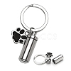 Non-Tarnish Stainless Steel Keychain PW-WG15841-01-4