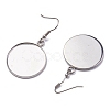 10Pcs 5 Size 304 Stainless Steel Earring Hooks STAS-YW0001-73-2