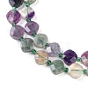 Natural Fluorite Beads Strands G-G182-A02-01-4