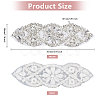 Rhinestone Self Adhesive Appliques Ornament Accessories DIY-WH0568-50A-2