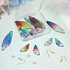 DIY Butterfly Wings Dangle Earring Making Kit DIY-TA0004-45-6