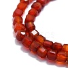Natural Red Agate Beads Strands G-P457-B01-25-2