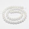 Dyed Glass Pearl Beads Strands HY-K002-8mm-HD01-1