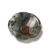 Natural Bloodstone Worry Stones G-E586-01T-2