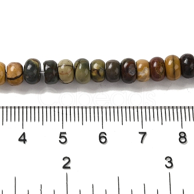 Natural Picasso Jasper Beads Strands G-Q161-B01-01-1