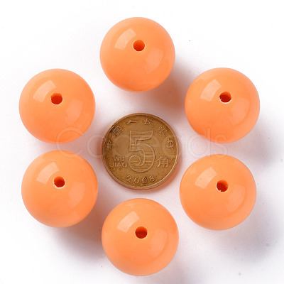 Opaque Acrylic Beads MACR-S370-C20mm-19-1