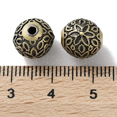 Tibetan Style Brass Beads KK-M284-66AB-1