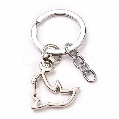 Iron Dolphin Keychain KEYC-JKC00233-01-1