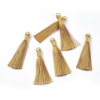 Nylon Tassel Big Pendants FIND-F008-E15-1