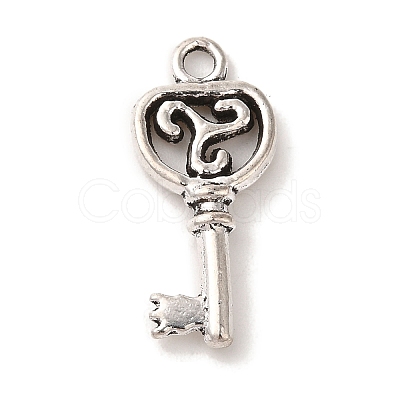 Tibetan Style Alloy Pendants TIBEP-L021-02AS-1